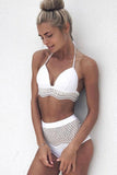 Lace High Waist Bikini Set