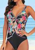 Printed One Piece Swimwear