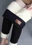 Warmth  Fleece Thickening Elastic Waist Leggings