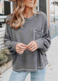 Knitted Waffle Off Shoulder Top