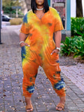 Street  Tie-dye Croci Jumpsuit