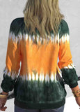 Ombre Tie Dye Print  Sweatshirt