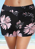 Printed Mid Waisted Swimwear Shorts