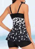 Butterfly Printed Tankini Set