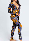 Halloween Pumpkin Jumpsuit