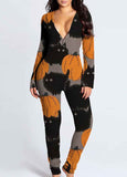 Halloween Pumpkin Jumpsuit