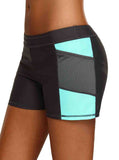 Contrast Mesh Beach Swim Trunk