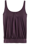 Purple Strap Tankini Set