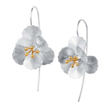 Casual Floral No Stone Dangle Earrings