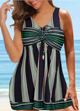 Padded Striped Tankini