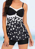 Butterfly Printed Tankini Set