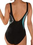 Floral Strap Sexy Plus Size One-piece Swimsuits - soofoom.com