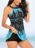 Sexy Print Tankini Set