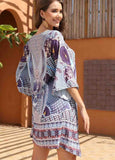 Bohemian Print Classic Dress