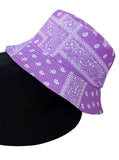 Printed Retro Folding Sunhat