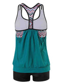 Solid Color Tankini Set