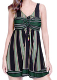 Padded Striped Tankini