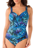 Floral Printed  One-piece Swimwear