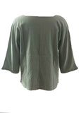 Long Sleeve Loose Cotton T-shirt