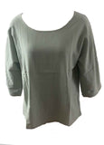 Long Sleeve Loose Cotton T-shirt