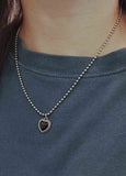 Ins Style Silver Pendants Necklace