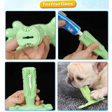 Teeth cleaning and chew toy for dogs