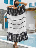 Boho Off Shoulder Sunscreen Cover Ups