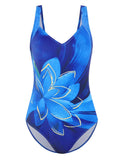 Floral Printed Strap One-piece Swimsuits