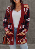 Moraga Pocketed Aztec Cardigan