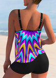 Rainbow Tie Dyed Tankini Set