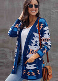 Moraga Pocketed Aztec Cardigan