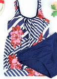 Printed Tankini Set