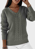 Jumper In A Textured Knit