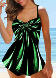 Fireworks printed Tankini Set