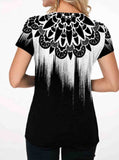 Printed Short Sleeve T-shirt