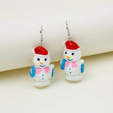 Santa Drop Earrings Set