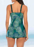 Vintage  Printed Sexy Tankini Set