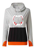 Halloween Thumb Pullover Crew Neck Hoodie