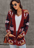 Moraga Pocketed Aztec Cardigan