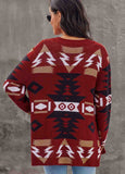 Moraga Pocketed Aztec Cardigan