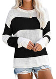 Striped Long Sleeve Sweater