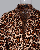 Leopard  Wide Leg Jumpsuit